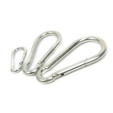 노마드 강철비너 세트, 실버, 1세트