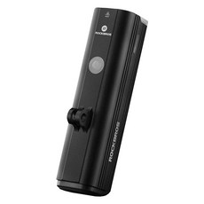 ROCKBROS 可安裝式自行車充電燈 D3-1000, 黑色, 1入