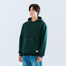 Cramp 大尺碼俱樂部 貼布寬鬆連帽T恤