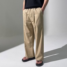 JHSTYLE 亞麻細褶寬版透氣長褲 JHROK591