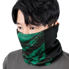 GROOVSTAR GRS Wind-tech 運動面罩脖圍, 1個, 綠色