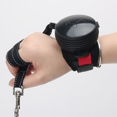 허니키니 닥터미뇽 핸즈프리 자동 리드줄, 블랙, 1개