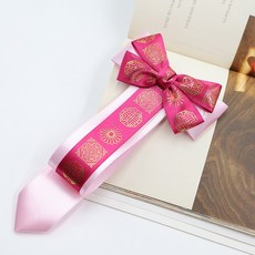 絲綢之路 女童用天空鳶大蝴蝶結髮帶自動髮夾