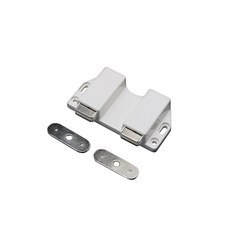 所有抽屜鎖固定器雙S 4入, 白色