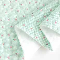 雲朵李子與安迪絎縫布料, 薄荷綠