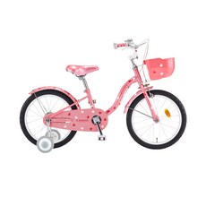 레스포 삼천리자전거 하이킥 어린이자전거 45.72cm + 조립쿠폰 세트, 라이트핑크, 121cm, 1개