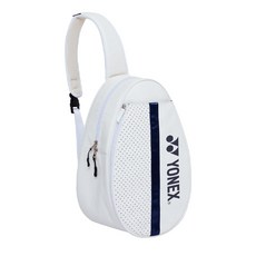 YONEX 229BA002U 羽毛球包 吊帶包, 白色的