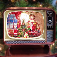 瑪什萬壽菊 聖誕老人電視音樂盒, 混合色, 21 x 12 x 17 cm