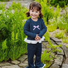 Bebezoo 女童蝴蝶結波浪防曬衣