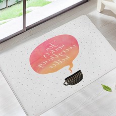 가운데 정렬 북유럽 기하학 미니멀 현관 주방 매트, 31