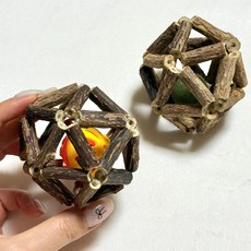 貓咪木天蓼貓薄荷球 鈴鐺球 CB-32, 1個, 木質