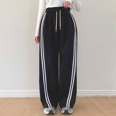 Planday 女款完美寬版 Robin 經典運動訓練鬆緊長褲