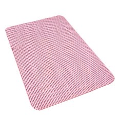 小麥購物 浴室防滑地墊 L142, 1個, 粉色