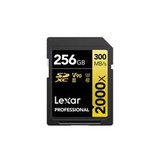 Lexar 雷克沙 記憶卡 SD Canon Sony Nikon 相機 2000倍速 V90, 256GB