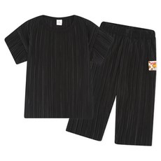 幼兒款Yummy熊圓標涼爽上下服套裝