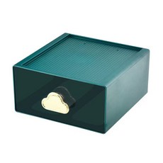 올하이 데스크탑 정리함 20 x 20 x 10 cm, 06 말라카이트 그린 하이 스타일, 1개