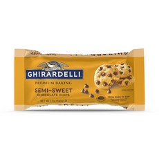 기라델리 세미스위트 초콜릿칩, 340g, 1개