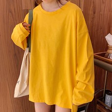 孕婦 Pop Pop 基本款寬鬆寬版長袖T恤