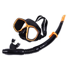 PIPE BOX 浮潛面鏡組, 橘色