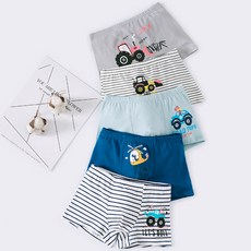 J Cell 男童紳士四角內褲 5 件套 P08