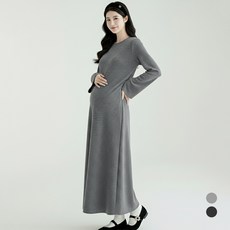 휴데이 임산부 니트 샤라라 원피스