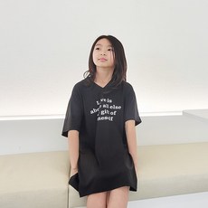 나노핏 여아용 어바웃 브이넥 트임 원피스