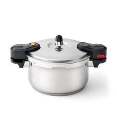 BORDEAUX IH感應5人份不鏽鋼壓力鍋, 銀, 3.5L