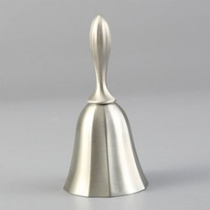 高級復古室內裝飾櫃檯鈴, 簡約銀