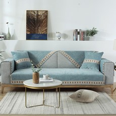 엑스컬러풀 쇼파커버, 스카이블루, 1개