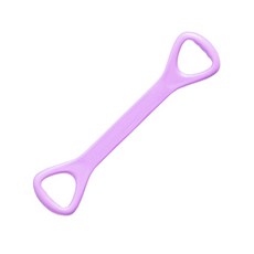 쿼르디 요가 스트레칭 튜빙밴드, 라이트퍼플, 1개