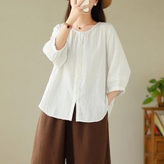 어썸풀 로넨트 루즈핏 블라우스