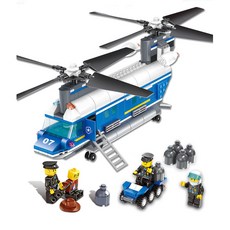 重型運輸直升機積木 52015 427片組, 混色, 1組