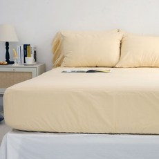 스코홈 순면 해피시리즈 홑겹 매트리스커버 높이40cm