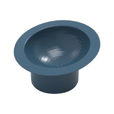 寵物鑽石面斜口單碗, 深海藍, 1個