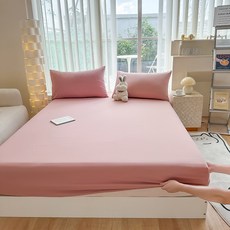 언헤브 솔리드 매트리스 커버