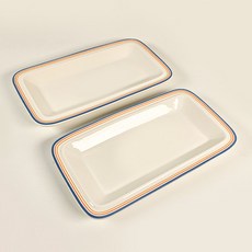 시라쿠스 메이플 생선 접시, 코지블루, 2개