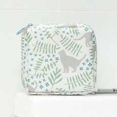 Living Home Detail 衛生棉迷你多用途收納包 貓咪 2入