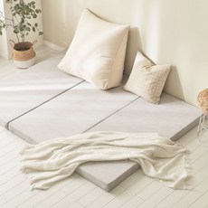 닥터바로 바디플러스 3단 접이식 토퍼 매트리스