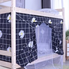 Sonio雙層床遮光窗簾蚊帳, 10 格紋