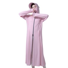 Sumfun 涼感長款連帽抗UV防曬外套