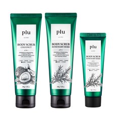 Fleur Original 椰子身體磨砂膏 200g + 迷迭香香草 200g + 迷迭香香草 50g 套組, 1組