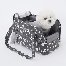 레드퍼피 반려동물 물오름달 이동가방, 그레이, 1개