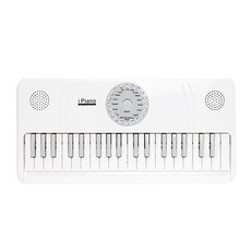 IPiano兒童無線一鍵式i piano迷你鋼琴玩具, 白色的