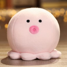 순잠 귀여운 해양 동물 인형 쿠션 문어, 혼합색상