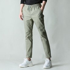 BLUEForce 男士舒爾金鬆緊腰帶基本版九分彈力棉褲