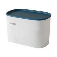 現代撞色面紙托盤收納架, 白色