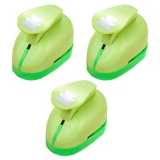 Allode 壓花打洞器 顏色隨機出貨, 3個, 16 熊