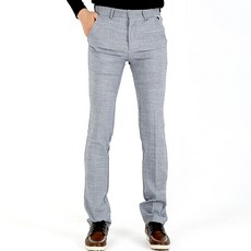 男士涼感隱藏式鬆緊帶彈性長褲 YBL0003