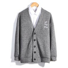 Raymon 男士 Larni 寬鬆版型字母開襟衫