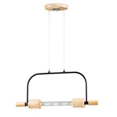 Honey Comb 北歐風LED6W餐廳吊燈(BL51453), 木色